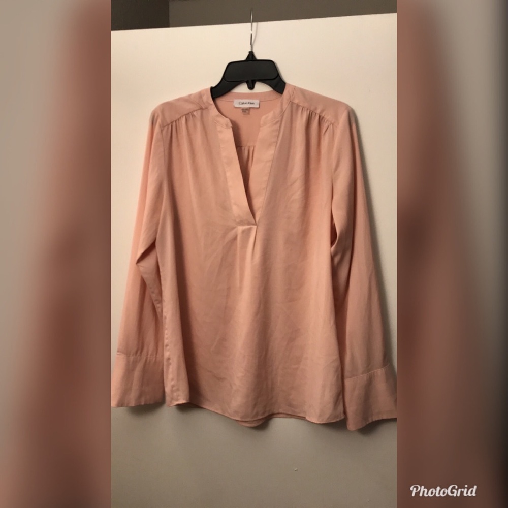 Pink Blouse Calvin Klein